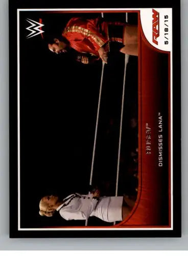 2016 Topps WWE Road to Wrestlemania #32 Rusev NM-MT Wins 4-Way Match ID:6296