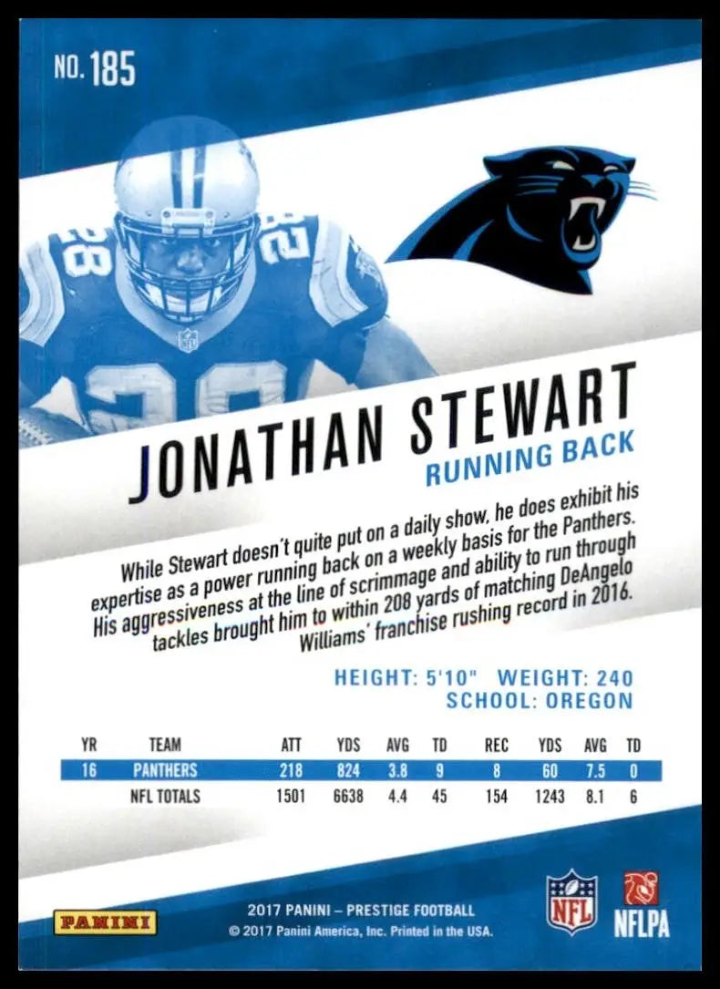 2017 Panini Prestige - Jonathan Stewart #185