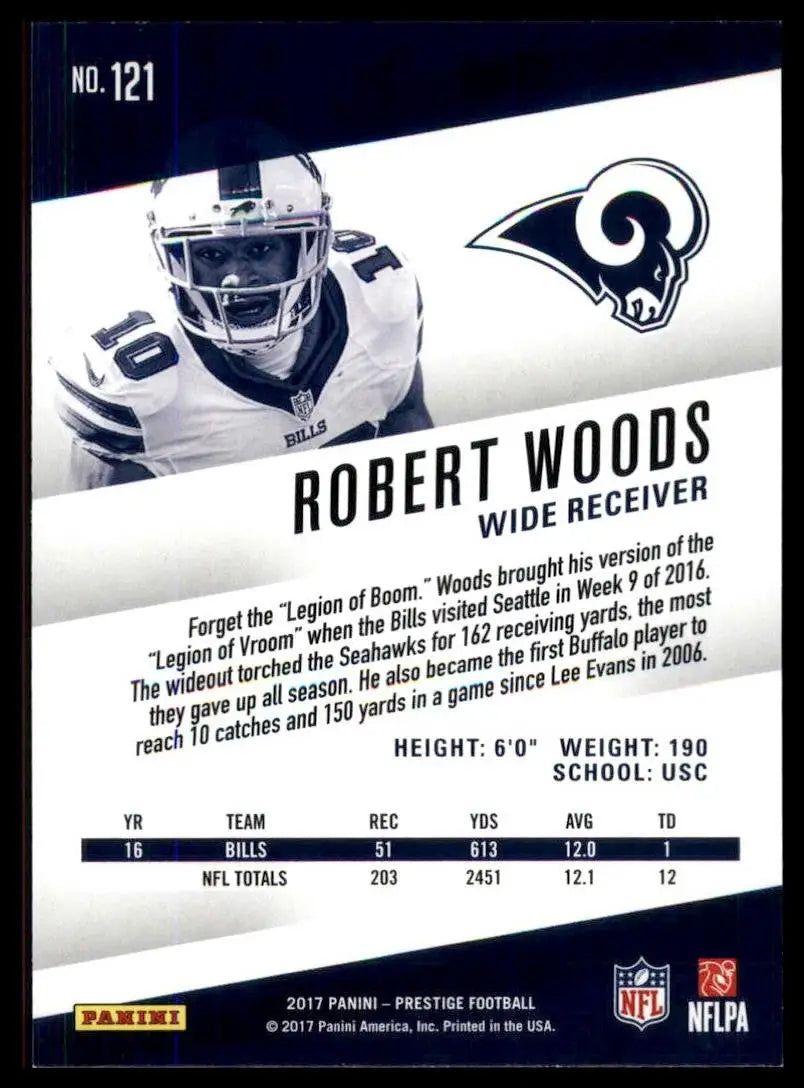 2017 Panini Prestige - Robert Woods #121