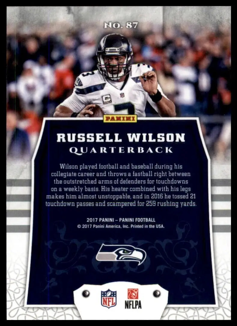 2017 Panini - Russell Wilson #87