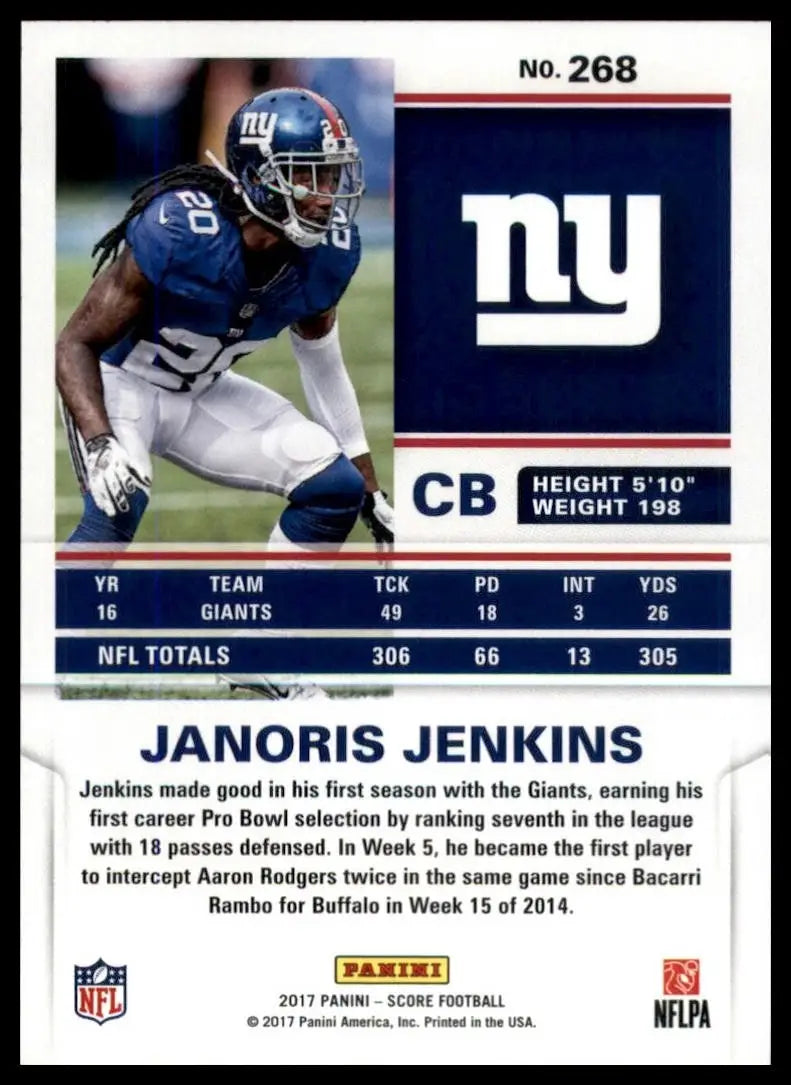 2017 Score - Janoris Jenkins #268