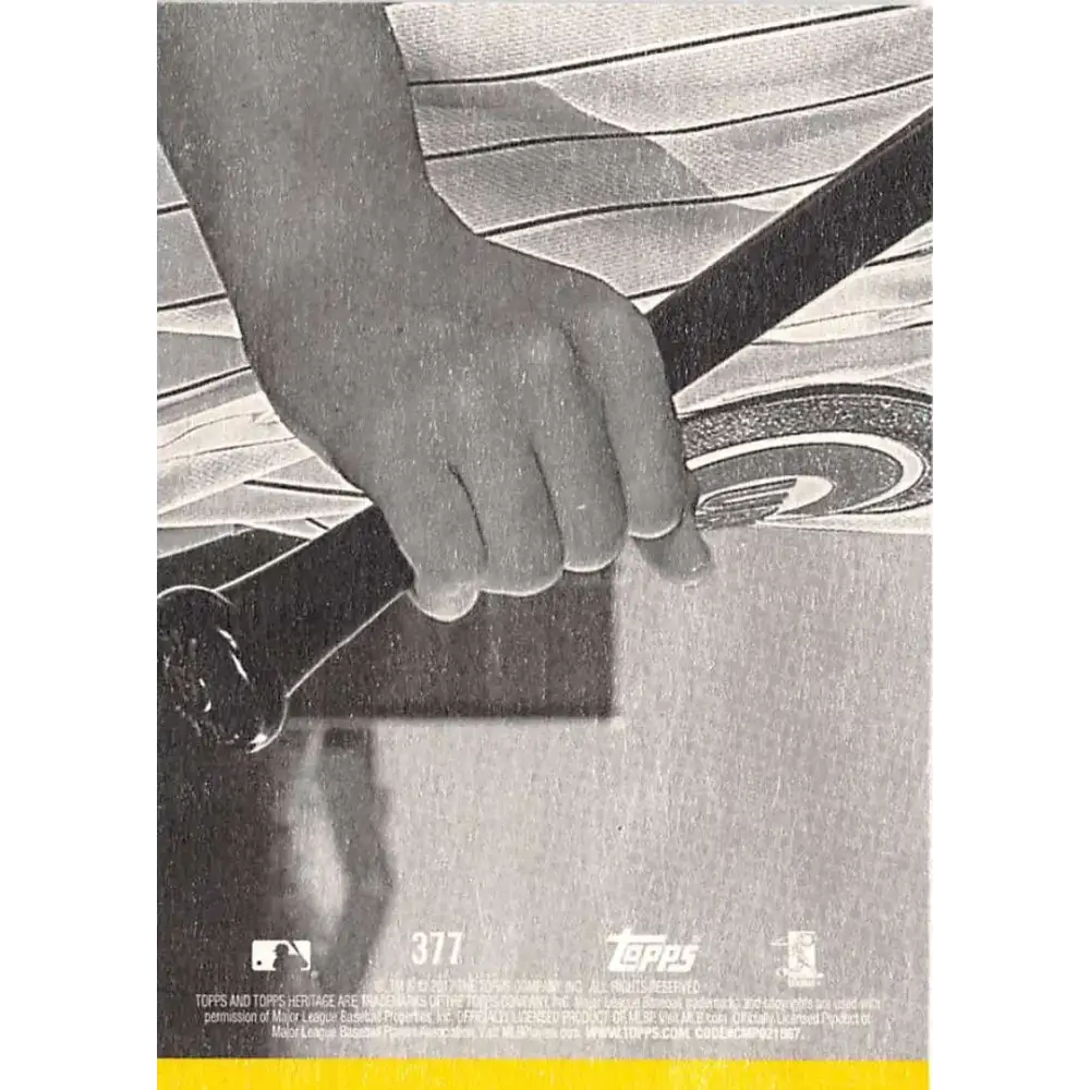 2017 Topps Heritage #377 Bryce Harper NM-MT Washington Nationals Baseball Card - Baseball Card