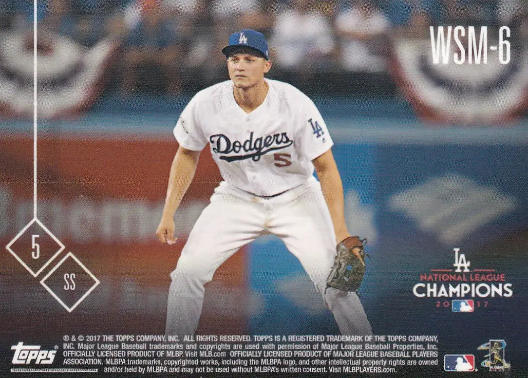 2017 TOPPS NOW WORLD SERIES MOMENT #WSM-6 CORREA AND SEAGER- HOUSTON ASTROS - Baseball Card Single
