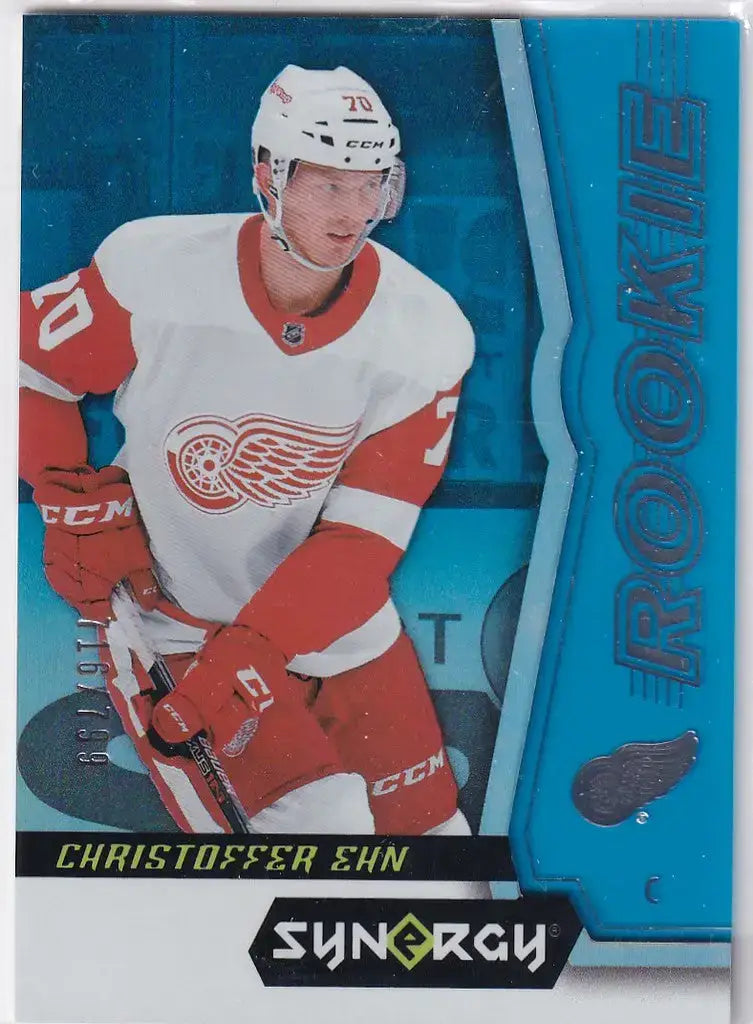 2018-19 Stnergy Blue #57 Christoeeer Ehn 716/799 Detroit Red Wings - Hockey Card Single