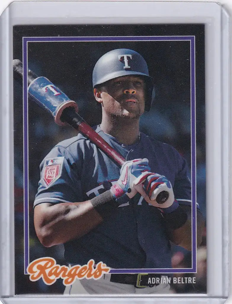 2018 Topps On Demand 1978 #13 Adrian Beltre Texas Rangers - Baseball Card Single