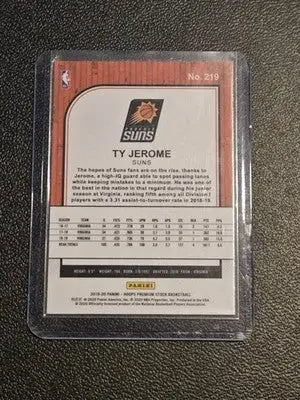 2019-20 Hoops Premium Stock #219 Ty Jerome - Basketball Card Single