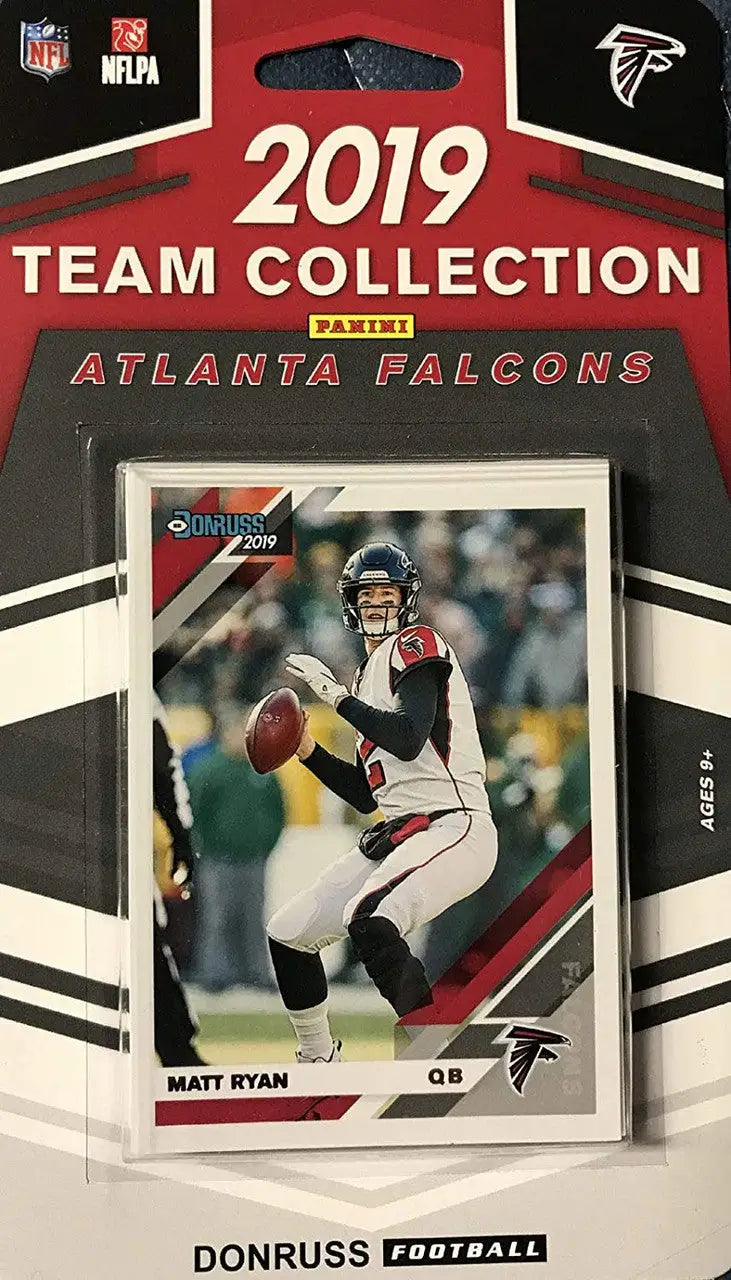 2019 Donruss Factory Sealed Atlanta Falcons Team Set football card collection cover