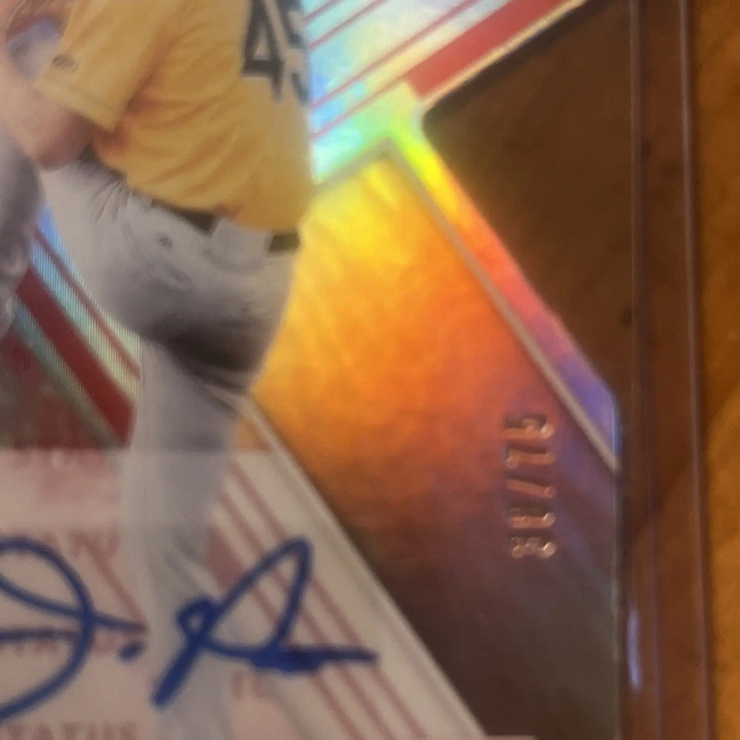 Baseball card fragment from 2019 Elite Extra Edition Nathan Patterson RC trading card