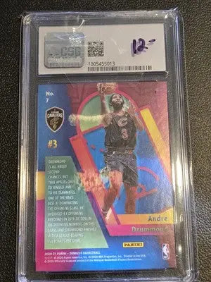 2020-21 Donruss #7 Andre Drummond Power in the Paint CSG 9 - Basketball Card Single