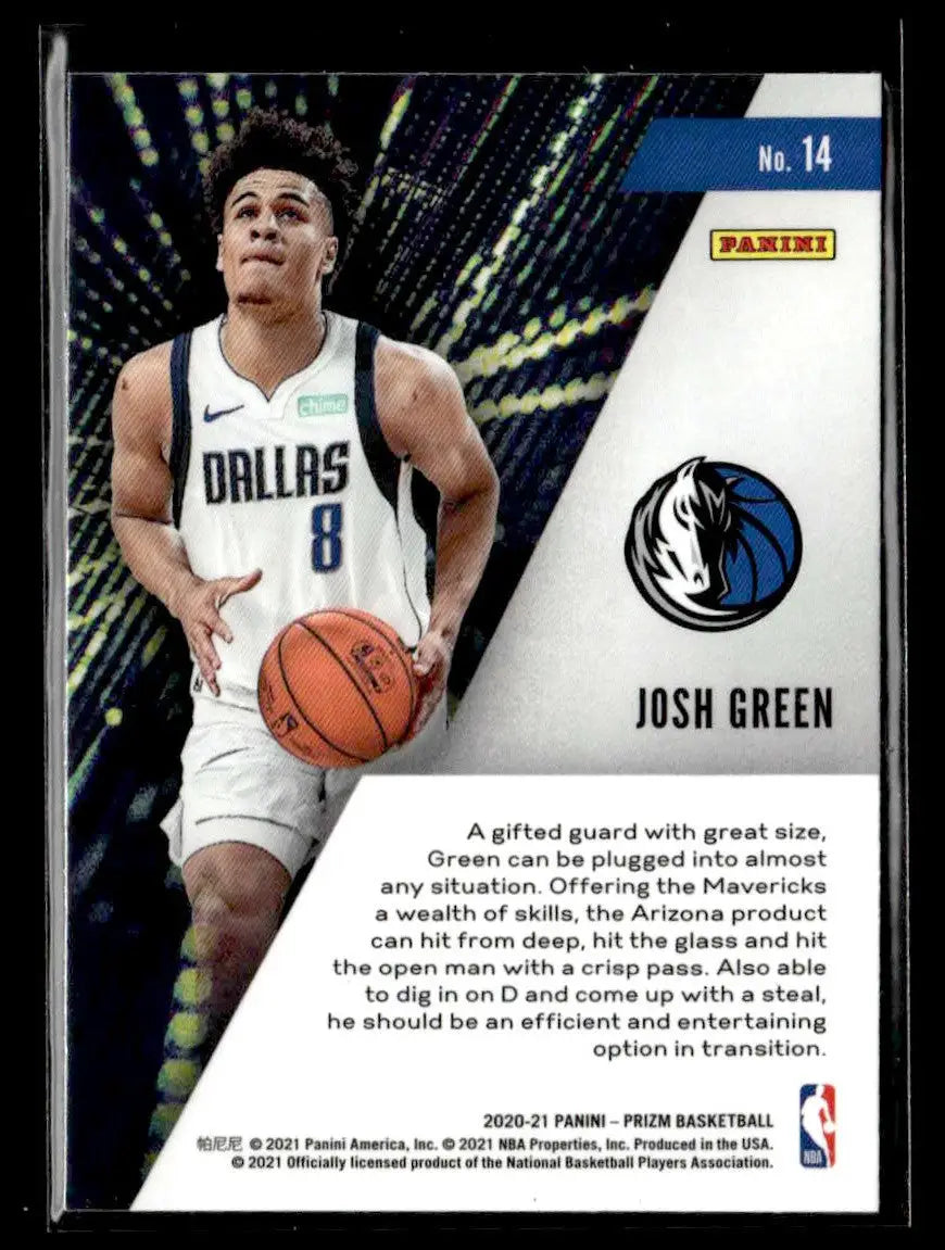 2020-21 Panini Prizm #14 Josh Green Instant Impact - Basketball Card Single