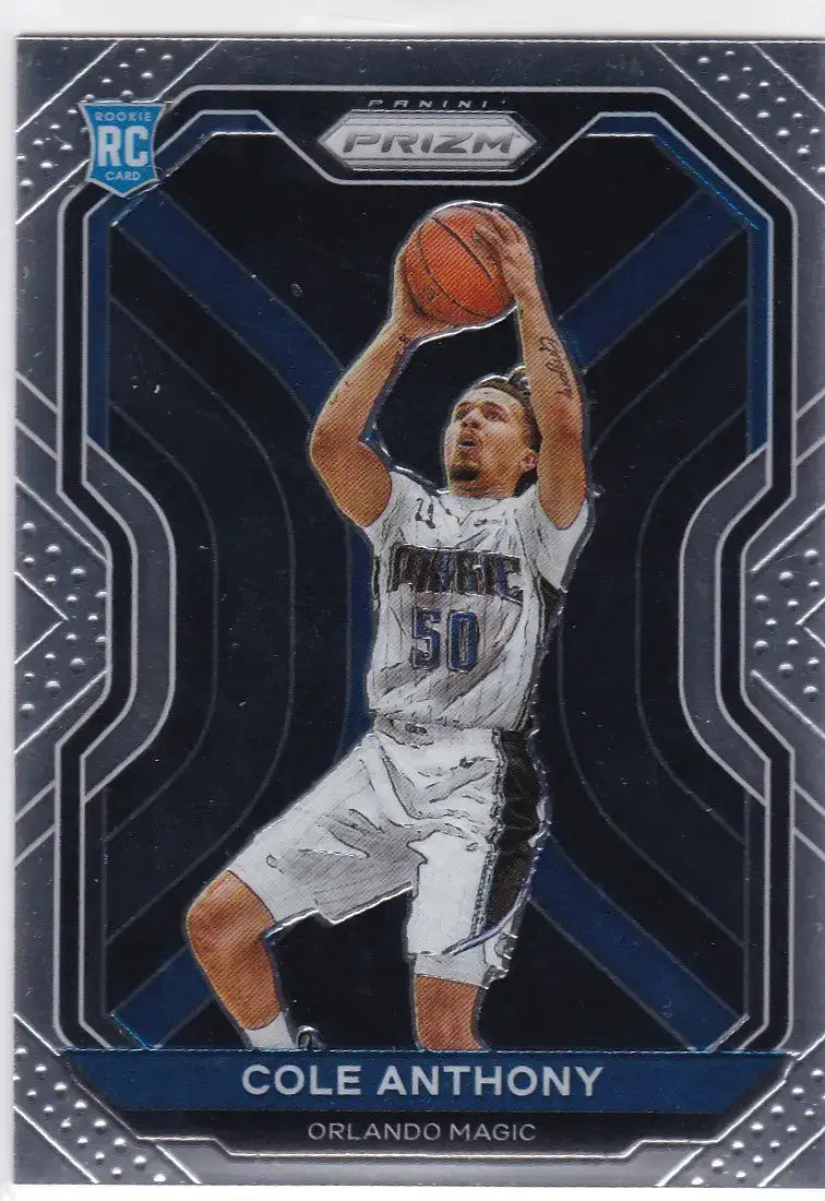 2020-21 Panini Prizm #292 Cole Anthony RC Orlando Magic - Basketball Card Single
