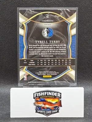 2020-21 Panini Select - Concourse Tyrell Terry #91 Silver Prizm (RC) - Basketball Card Single