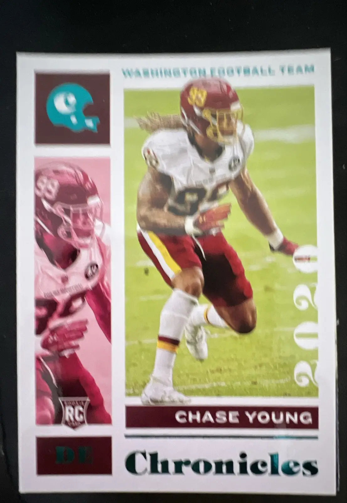 2020 Panini Chronicles - Chase Young #99 Green (RC) - Football Card Single