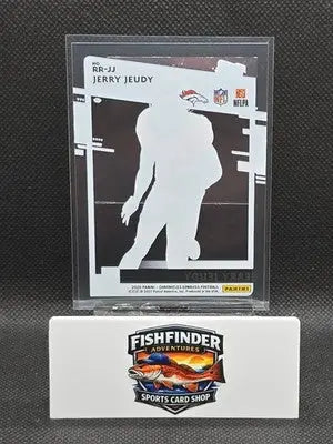 2020 Panini Chronicles - Clearly Donruss Rated Rookie Jerry Jeudy #RR-JJ (RC)