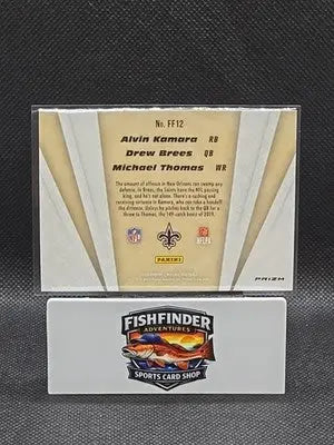 2020 Panini Mosaic - Flea Flicker Drew Brees Alvin Kamara Michael Thomas #FF12 - Football Card Single