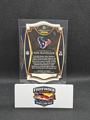2020 Panini Select - Premier Level Ross Blacklock #194 Orange Prizm Die-Cut (RC) - Football Card Single