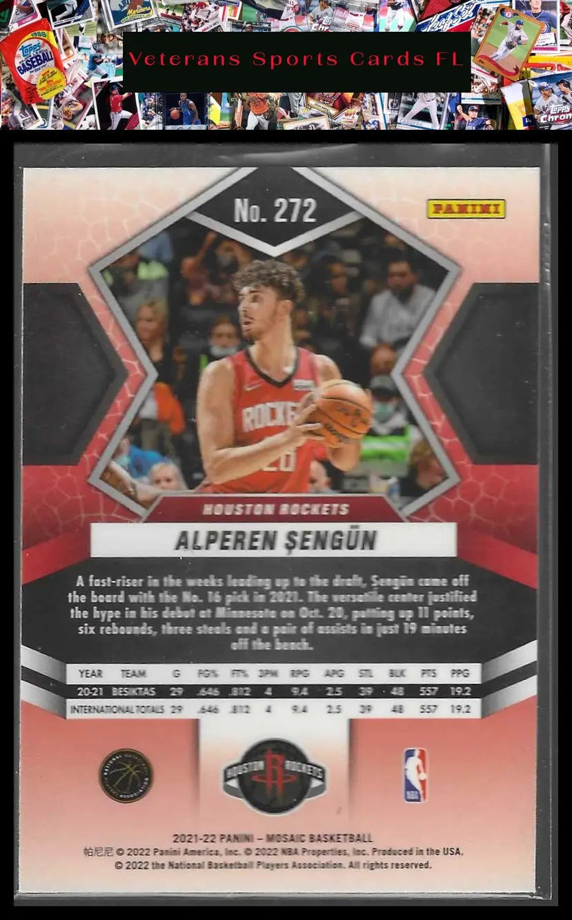 2021-22 Panini Mosaic #238 Luka Garza - Basketball Card Single