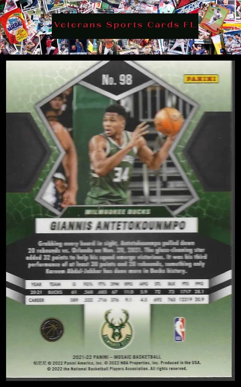 2021-22 Panini Mosaic #56 Aaron Gordon - Basketball Card Single