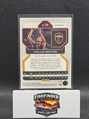 2021-22 Panini Prizm - Collin Sexton #240 Green Prizm - Basketball Card Single
