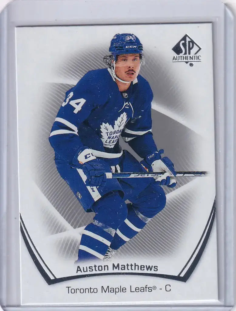 2021-22 Upper Deck SP Authentic #88 Auston Matthews Toronto Maple Leafs - Hockey Card Single
