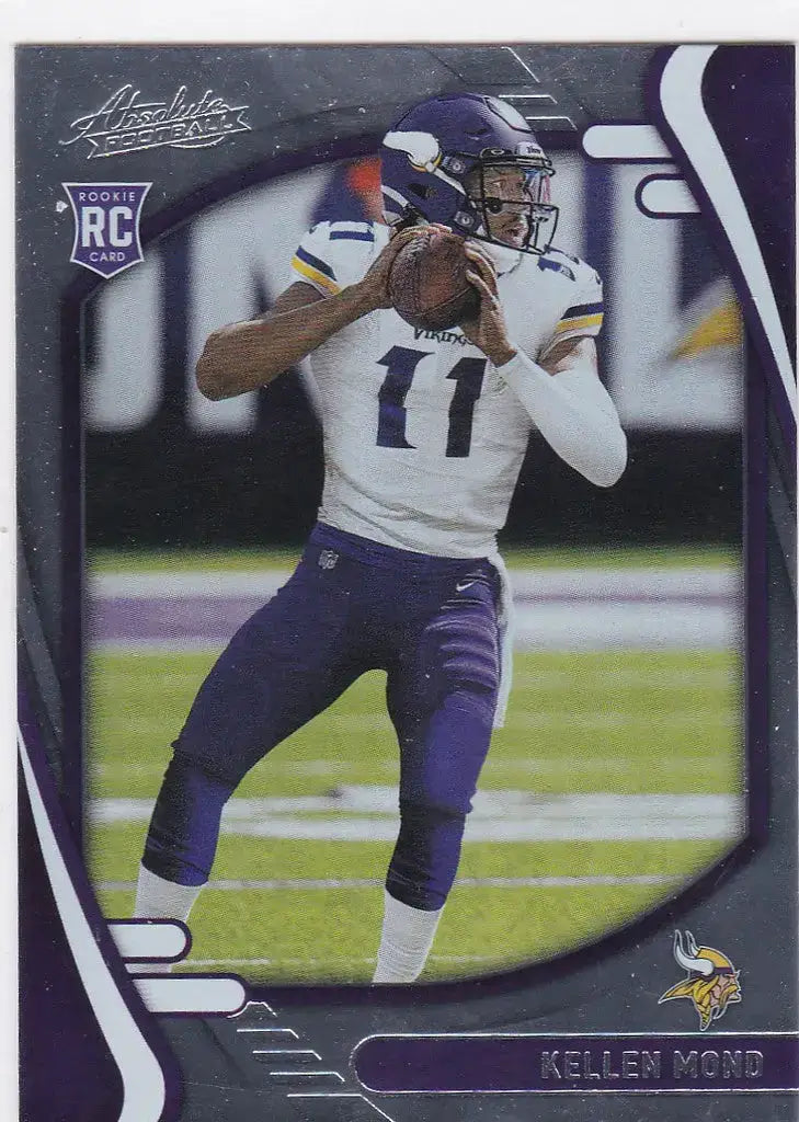 2021 Absolute #122 Kellen Mond RC Minnesota Vikings - Football Card Single