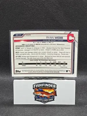 2021 Bowman Draft - Chrome Ryan Webb #BDC-57 Refractor (RC) - Baseball Card Single