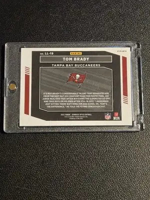 2021 Donruss Optic #LL-19 Tom Brady Legendary Logos - Football Card Single