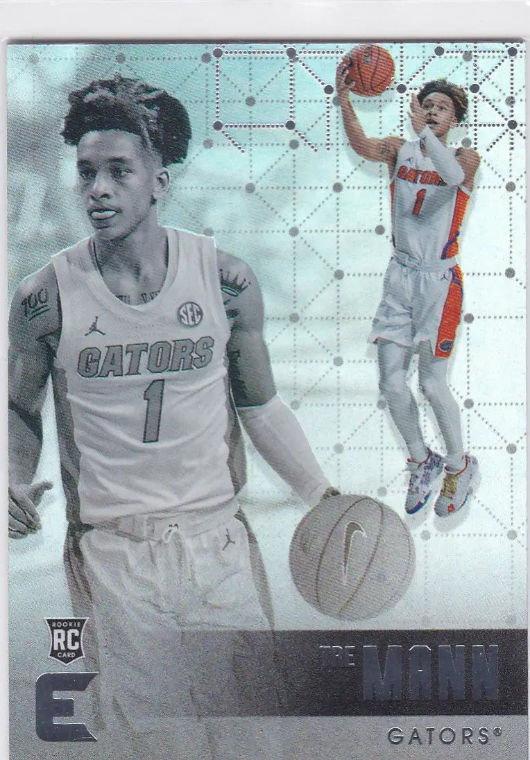 Basketball trading card of Tre Mann RC Florida Gators from Panini Chronicles 2021