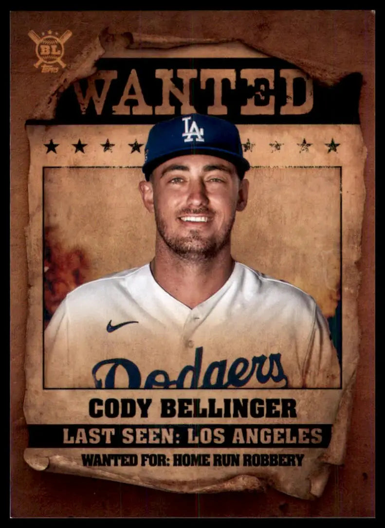 2021 Topps Big League - Wanted Complete Your Set You Pick Choose MLB Near Mint - WT-6 Cody Bellinger - Baseball Card