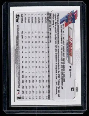 2021 Topps Chrome J.T. Realmuto #82 Baseball - Baseball Card Single