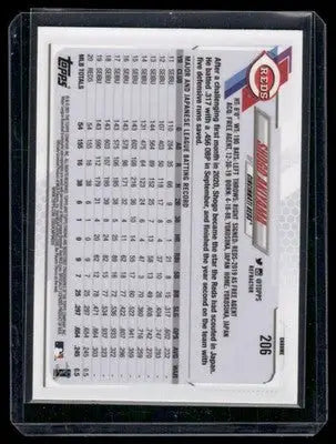 2021 Topps Chrome Shogo Akiyama #206 Baseball - Baseball Card Single