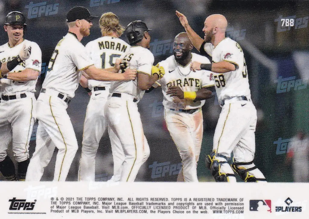 Pittsburgh Pirates baseball card featuring Ke’bryan Hayes- Pittsburgh Pirates 2021 TOPPS NOW
