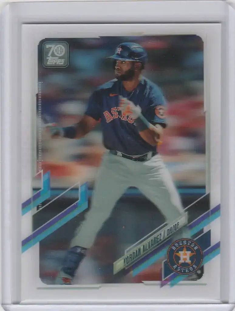 2021 Topps On Demand 3D #300 Yordan Alvarez Houston Astros - Baseball Card Single