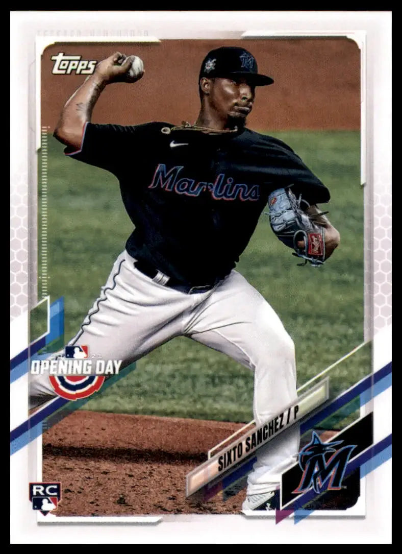 2021 Topps Opening Day Complete Your Set You Choose Pick Baseball MLB Near Mint - 24 Sixto Sanchez RC - Baseball Card