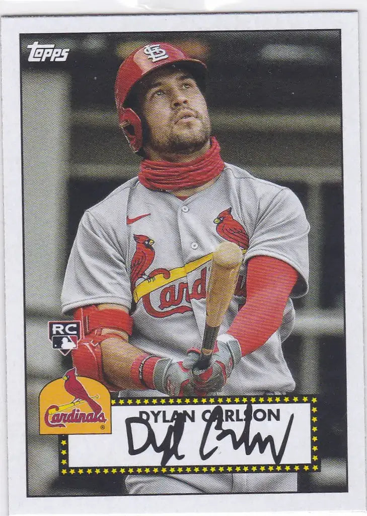 2021 Topps #T52-33 Dylan Carlson RC St louis Cardinals - Baseball Card Single