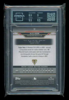 2021 Topps Triple Threads Emerald Alec Bohm #17 RC 068/259 Baseball Arena Club 9 - Baseball Card Single