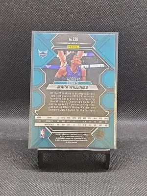 2022-23 Panini Mosaic - Rookies Mark Williams #230 Reactive Blue Mosaic Prizm... - Basketball Card Single