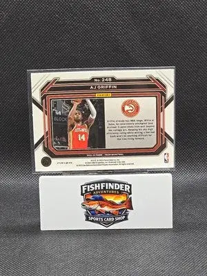 2022-23 Panini Prizm - Rookie Variation AJ Griffin #248 Fast Break Prizm (RC) - Basketball Card Single