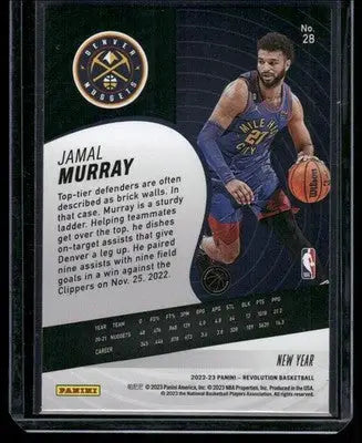 2022-23 Panini Revolution New Year Jamal Murray #28 Basketball - Basketball Card Single