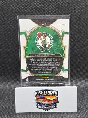 2022-23 Panini Select - Concourse Malcolm Brogdon #11 Orange Flash Prizm - Basketball Card Single
