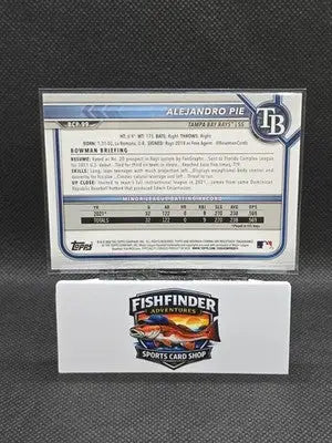 2022 Bowman - Chrome Prospects Alejandro Pie #BCP-99 Mojo Refractor (RC) - Baseball Card Single