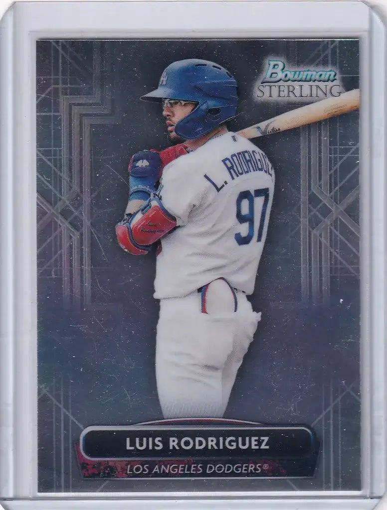 2022 Bowman Sterling #BCP87 Luis Rodriguez Los Angeles Dodgers - Baseball Card Single