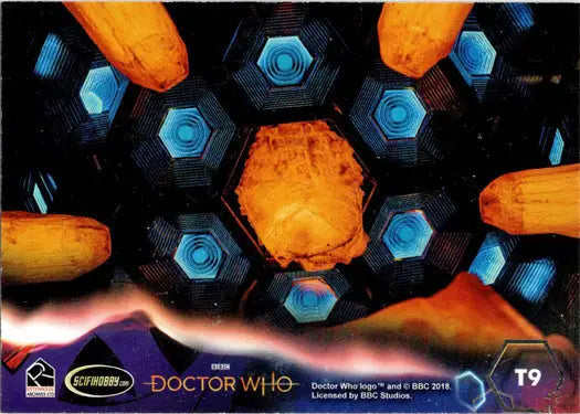 Doctor Who trading card from 2022 Doctor Who Series 11 & 12 Puzzle Insert Card T9