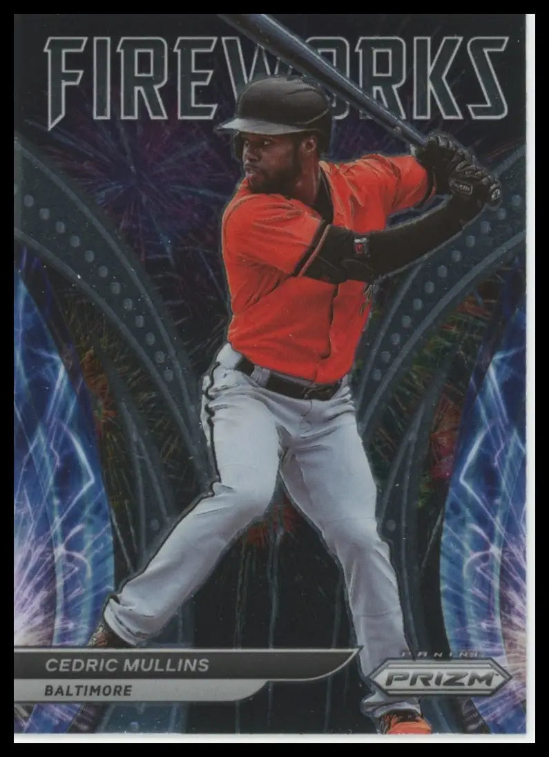 2022 Panini Prizm - Fireworks Complete Your Set You Choose Pick MLB Near Mint - F-1 Cedric Mullins - Baseball Card
