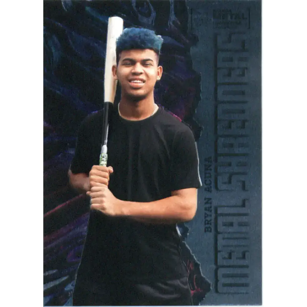 2022 Skybox Metal Universe Champions NM-MT #140 Bryan Acuna Baseball Card - Baseball Card Single
