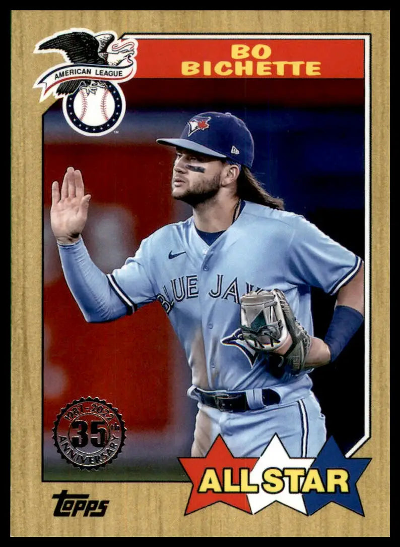 2022 Topps - 1987 Topps Baseball 35th Anniversary All-Stars Complete Your Set NM - 87AS-41 Bo Bichette - Baseball Card