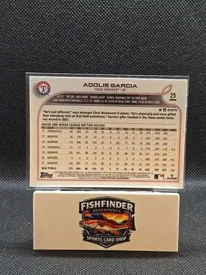 2022 Topps Chrome - Adolis Garcia #25 Refractor - Baseball Card Single