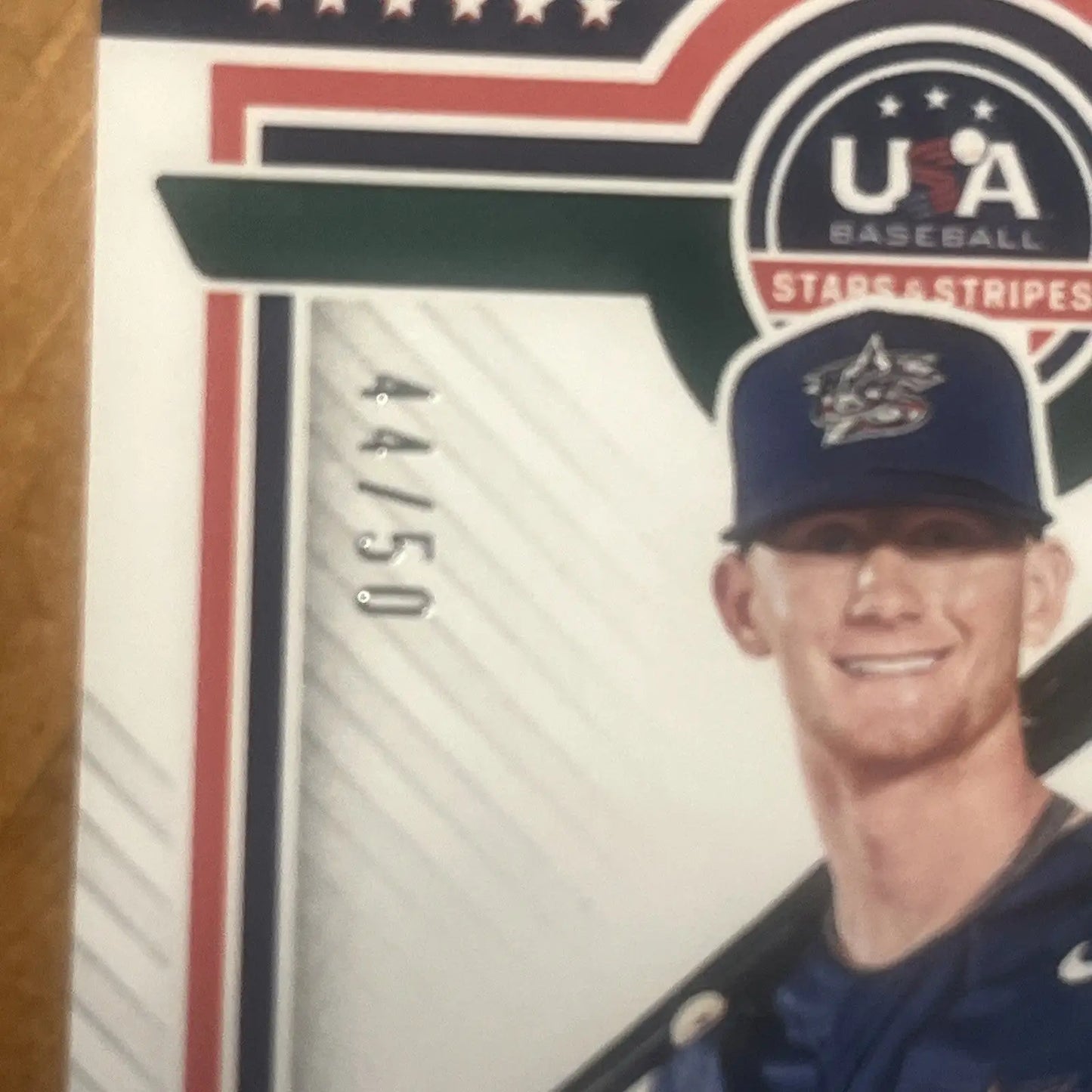 2022 USA Stars And Stripes Dylan Cupp Auto card /50 #NTDP-DC for collectors