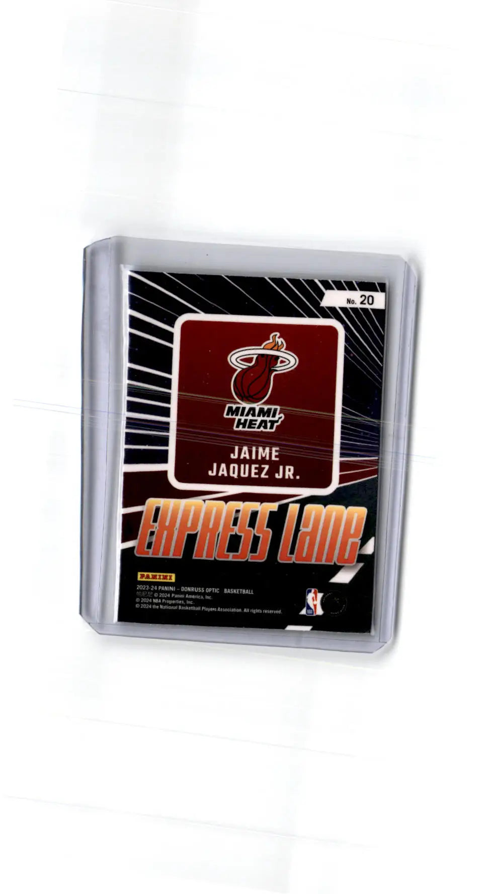 2023-24 Donruss Optic #20 Jaime Jaquez Jr. Express Lane - Basketball Card Single
