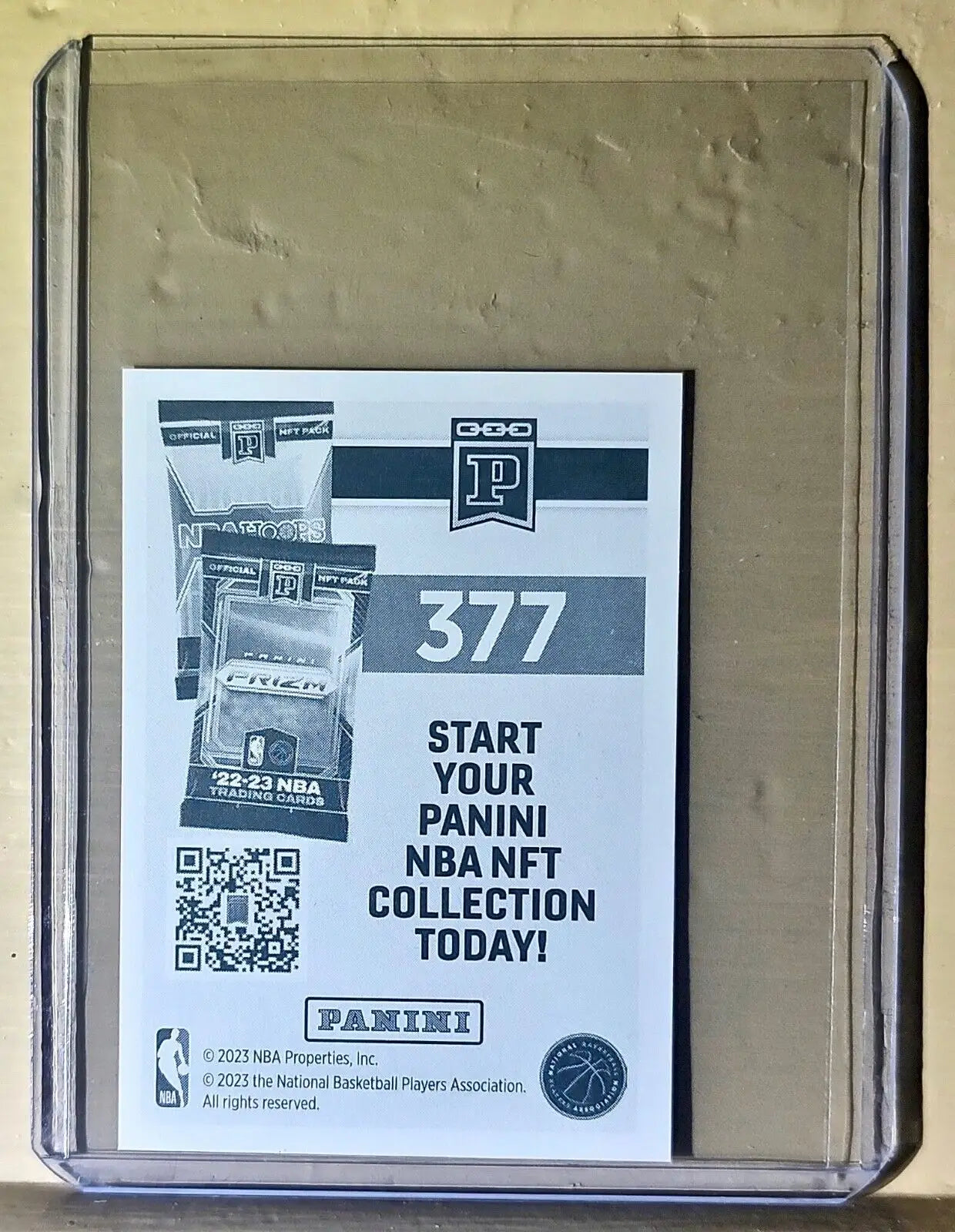 2023-24 Jaren Jackson Jr. Panini NBA Basketball #377 Sticker Memphis Grizzlies